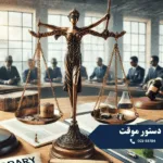 دستور موقت