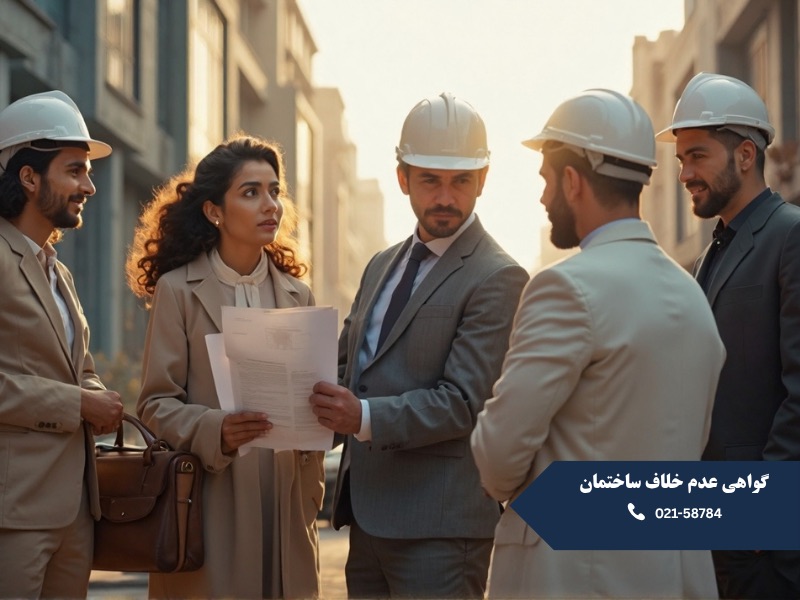 گواهی عدم خلاف ساختمان