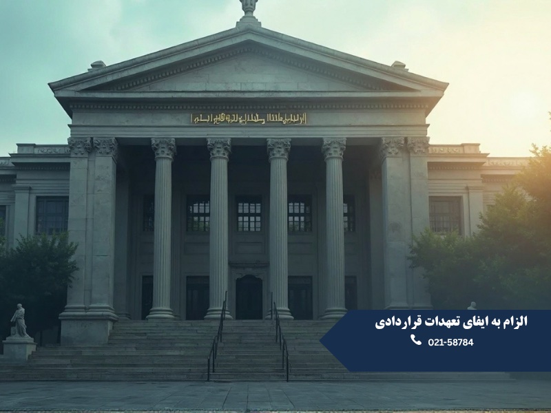 الزام به ایفای تعهدات قراردادی