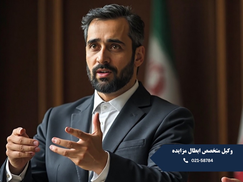 وکیل متخصص ابطال مزایده