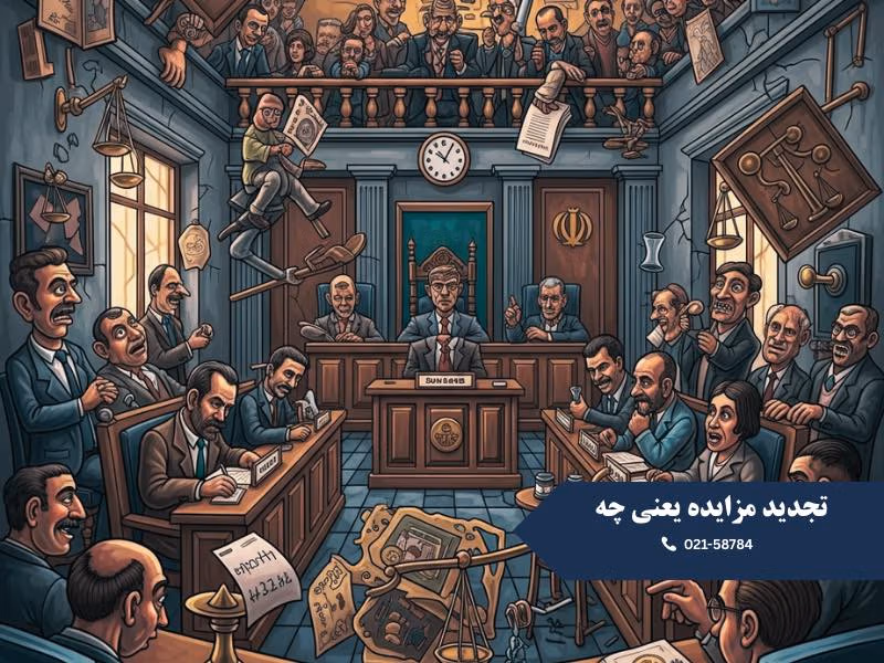 تجدید مزایده یعنی چه