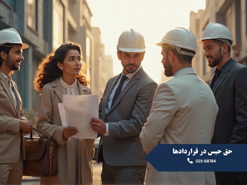 حق حبس در قراردادها