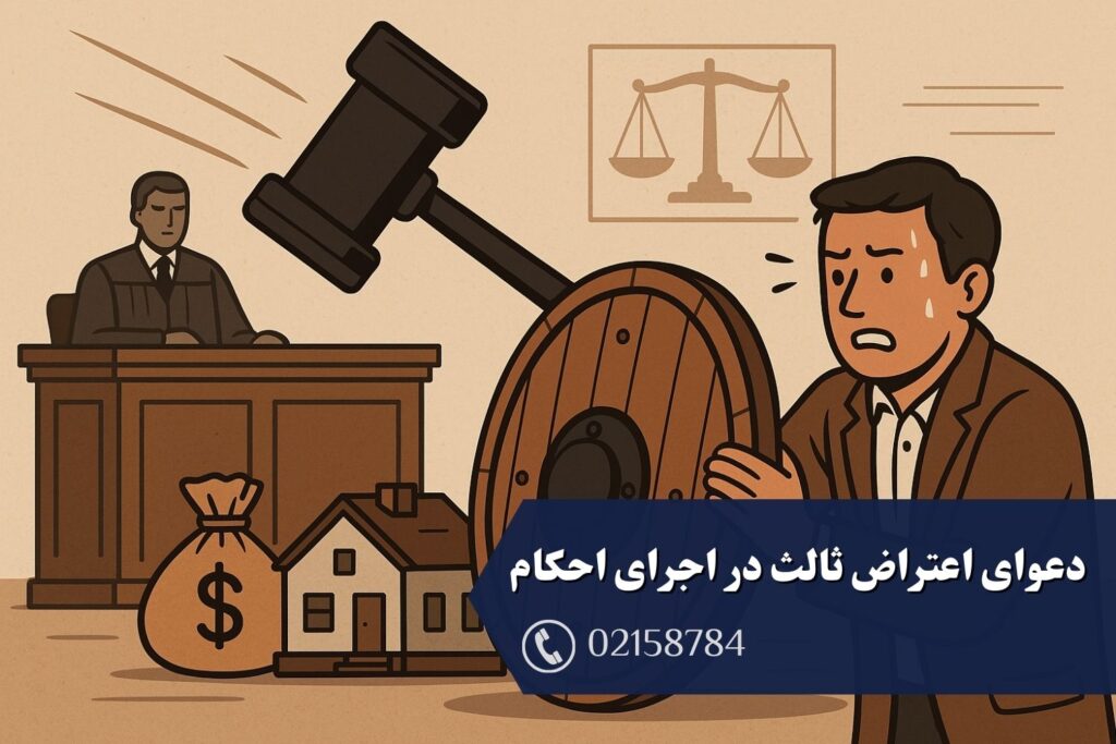 دعوای اعتراض ثالث در اجرای احکام