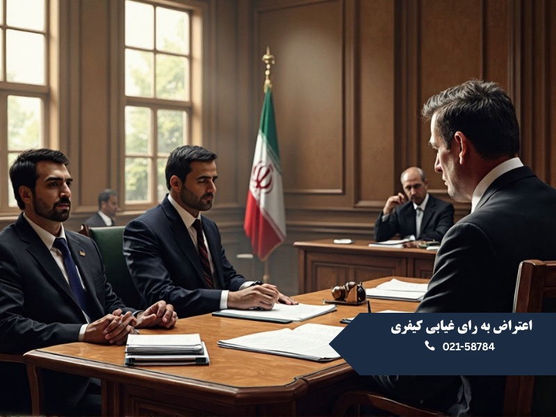 اعتراض به رای غیابی کیفری
