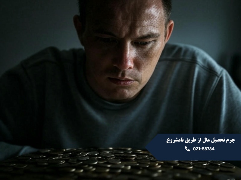 جرم تحصیل مال از طریق نامشروع