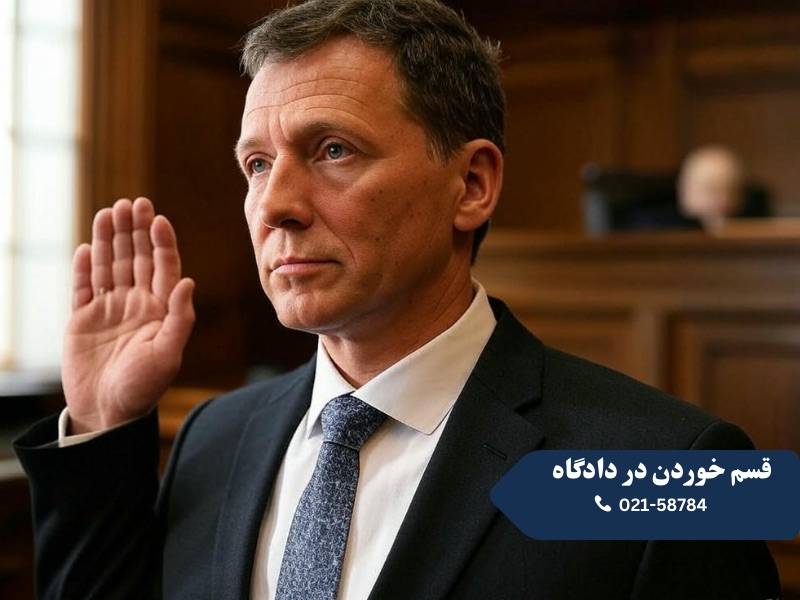 قسم خوردن در دادگاه