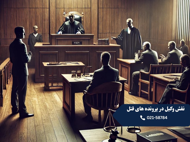 نقش وکیل در پرونده های قتل