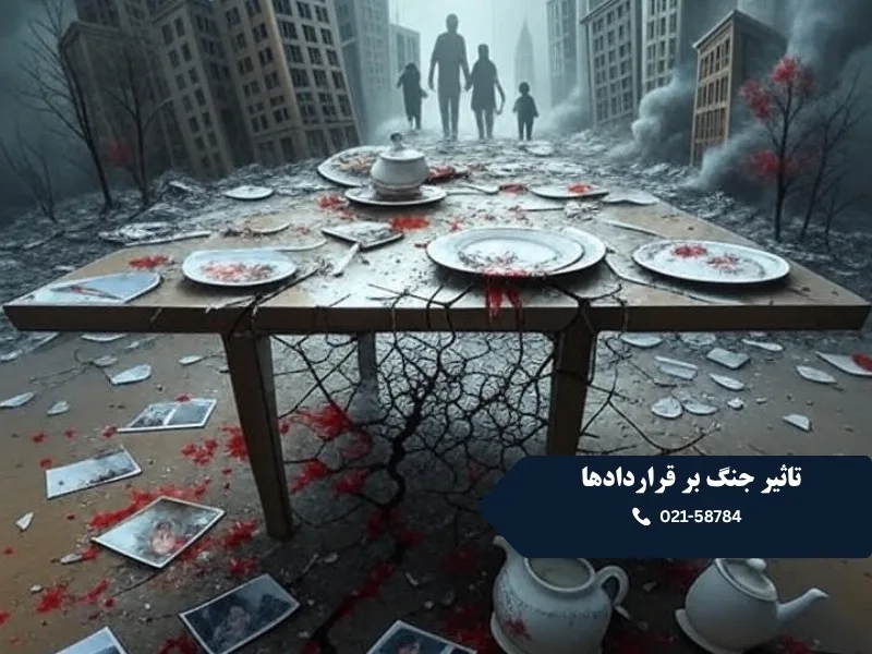 تاثیر جنگ بر قراردادها